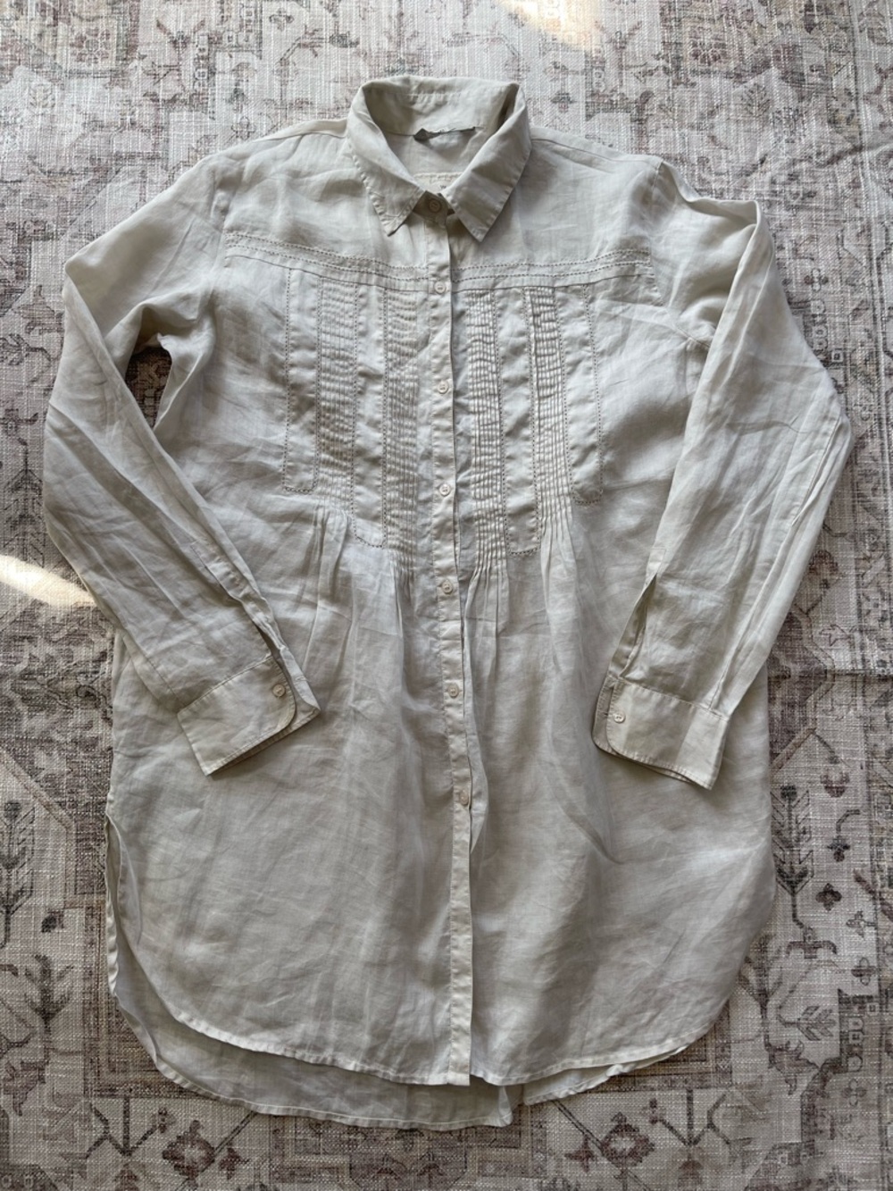 Weekend Max Mara Cream Tunic Blouse